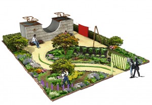 사본 -김기범-비내리는정원-홈(furrow) 전체조감도