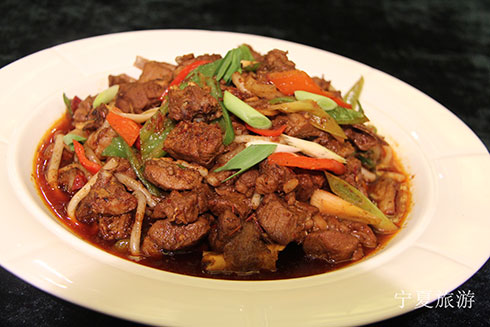 어린양고기볶음 羊羔肉